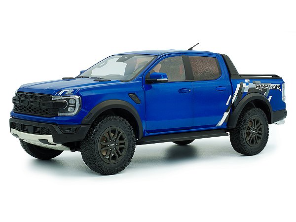 Ford Ranger Raptor 2024 1:18 Solido Azul