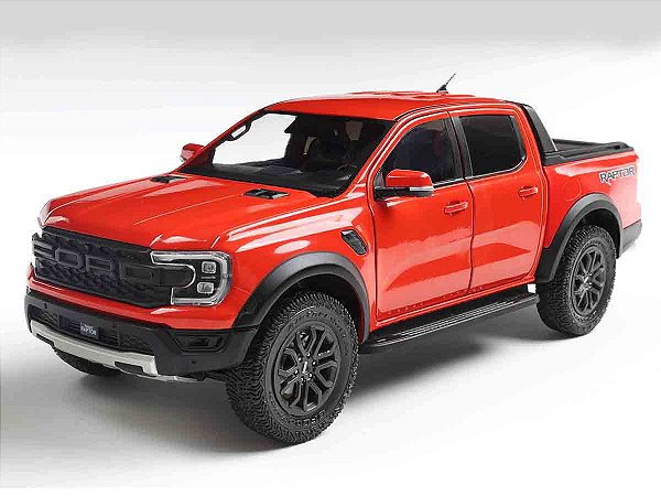 Ford Ranger Raptor 2024 1:18 Solido Laranja