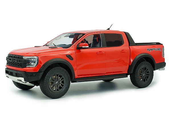 Ford Ranger Raptor 2024 1:18 Solido Laranja