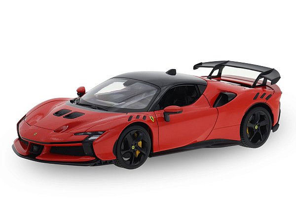 Ferrari SF90 XX Stradale 1:18 Bburago Vermelho