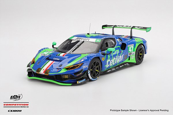 Ferrari 296 GT3 #47 CETILAR RACING  2025 IMSA 24Hs Daytona 1:18 BBR