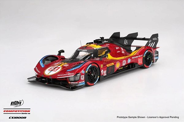 Ferrari 499P #51 Ferrari AF Corse 2025 3º Lugar WEC Qatar 1812km 1:18 BBR