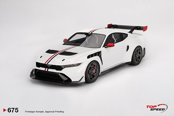 Ford Mustang GTD Spirit of America 1:18 TopSpeed Branco
