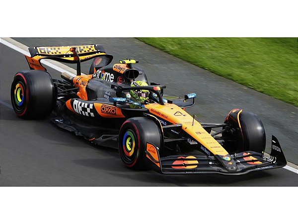 Fórmula 1 McLaren MCL39 Lando Norris GP Australia 2025 1:18 Solido