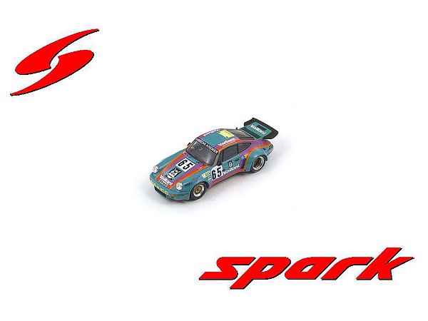 Porsche 911 Carrera RSR 3.0 No.65 24Hs Le Mans 1975 1:64 Spark