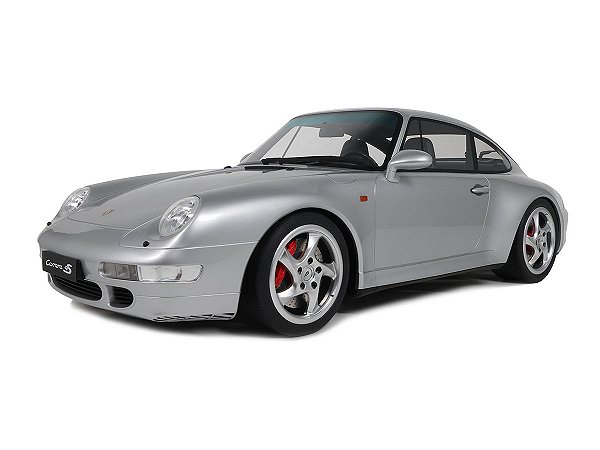 Porsche 911 (993) Carrera 4S 1995 1:8 GT Spirit Prata