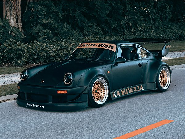 Porsche RWB Bodykit KAMIZAWA 2023 1:43 Solido Preto