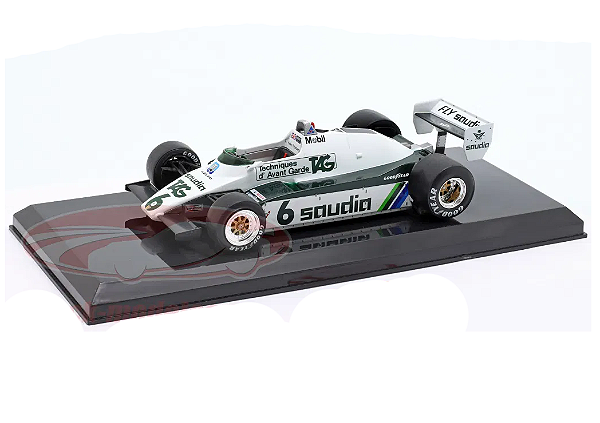 Fórmula 1 Williams FW08 Keke Rosberg World Champion 1982 1:24 PCT