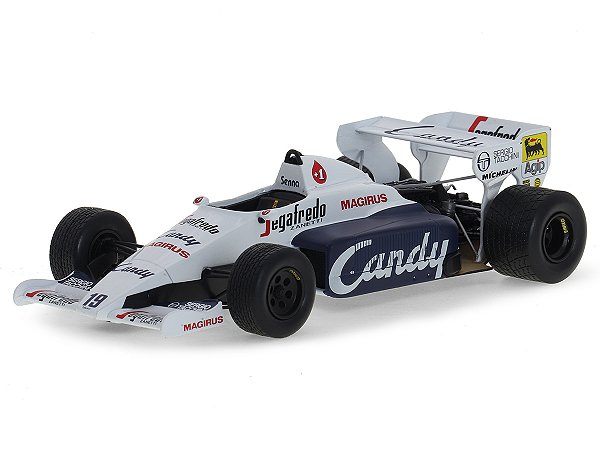Fórmula 1 Toleman Hart TG184 Ayrton Senna 1984 1:24 PCT