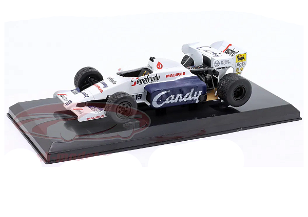 Fórmula 1 Toleman Hart TG184 Ayrton Senna 1984 1:24 PCT