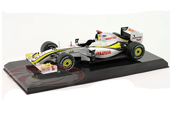 Fórmula 1 Brawn BGP 001 J. Button World Champion 2009 1:24 PCT