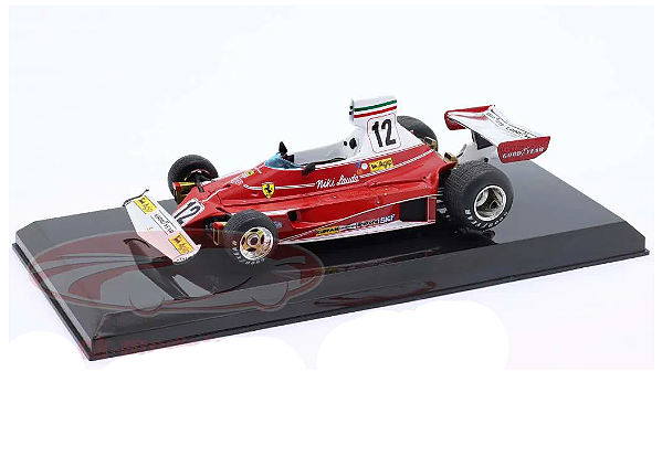 Fórmula 1 Ferrari 312T Niki Lauda World Champion 1975 1:24 PCT