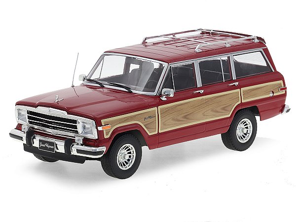 Jeep Grand Wagoneer 1989 1:18 KK-Scale Vermelho