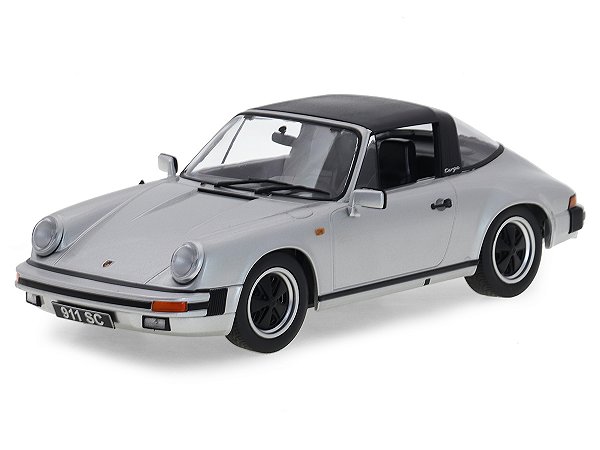 Porsche 911 SC Targa 1983 1:18 KK-Scale Prata