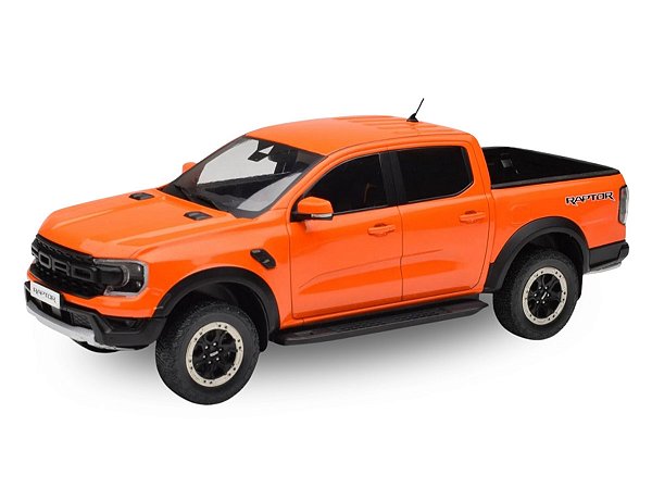 Ford Ranger Raptor 2023 1:18 MCG Laranja