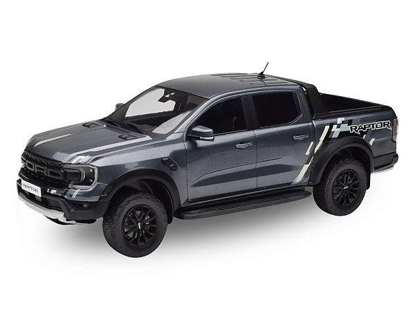 Ford Ranger Raptor 2023 1:18 MCG Cinza
