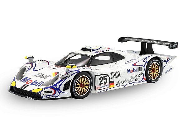 Porsche 911 GT1 2nd 24Hs Le Mans 1998 1:12 Werk83