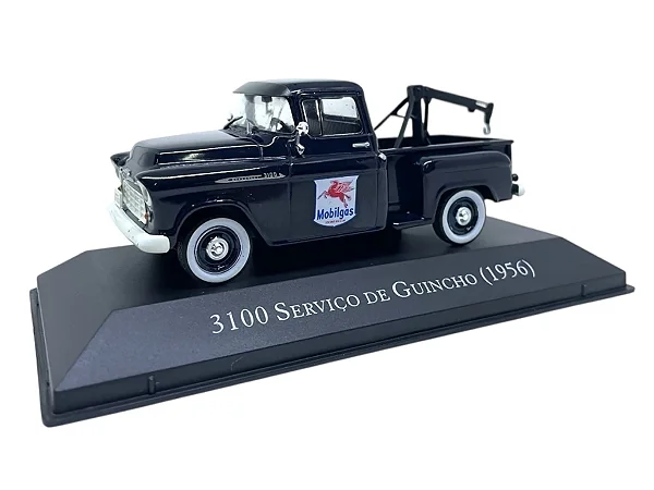 Chevrolet 3100 Pick-Up Guincho 1956 1:43 Luppa Preto