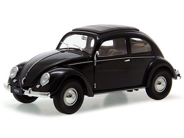 Volkswagen Fusca 1950 Welly 1:18 Preto