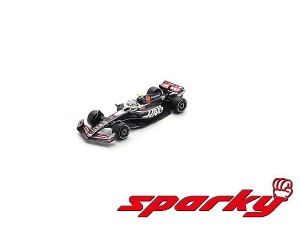 *** PRÉ-VENDA *** Fórmula 1 MoneyGram Haas F1 Team VF24 Nico Hulkenberg 2024 1:64 Spark