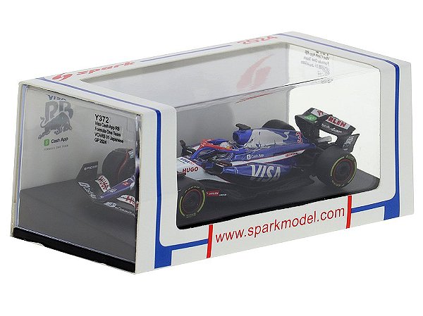 Fórmula 1 Visa Cash App RB F1 Team VCARB 01 Daniel Ricciardo 2024 1:64 Spark