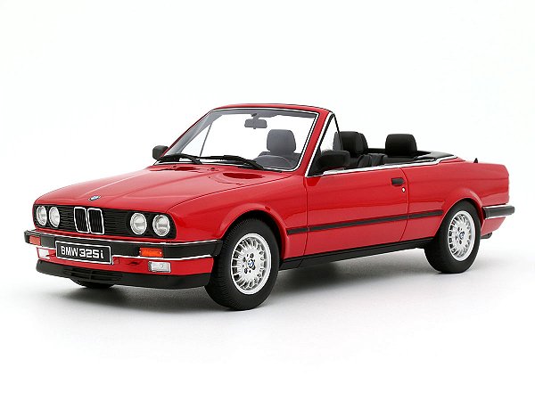 BMW 325i Convertible 1986 1:18 OttOmobile Vermelho