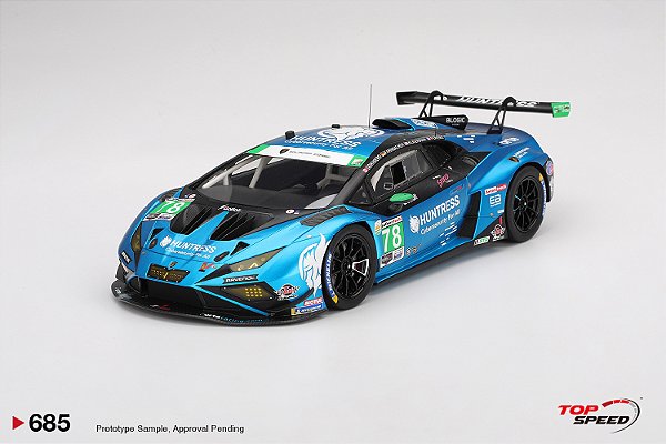 Lamborghini Huracán GT3 EVO2 #78 Forte Racing 2025 IMSA 24Hs Daytona 1:18 TopSpeed
