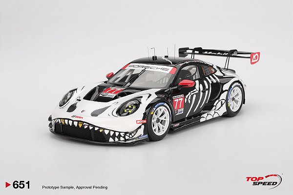 Porsche 911 GT3 R #77 AO Racing 2025 IMSA Petit Le Mans 1:18 TopSpeed