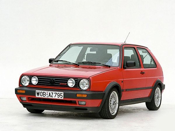 Volkswagen Golf 2 GTI G60 1989 1:18 Solido Vermelho