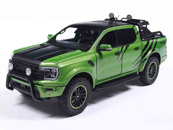 Ford Ranger Raptor 2024 1:18 Solido Verde