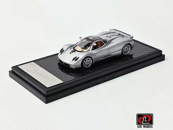 Pagani Zonda C12 Coupe 1:64 LCD Models Prata