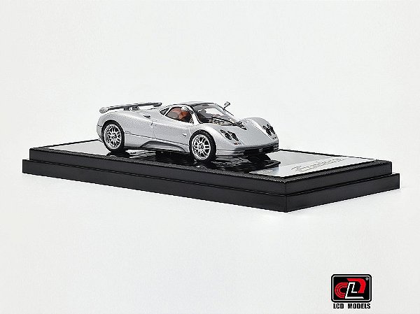 *** PRÉ-VENDA *** Pagani Zonda C12 Coupe 1:64 LCD Models Prata PV12943