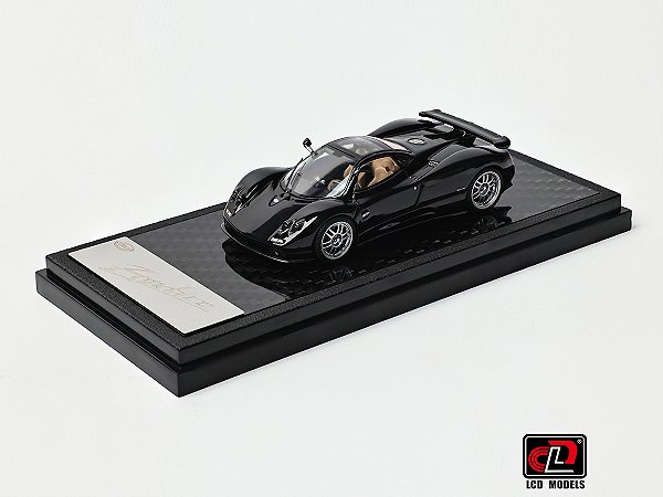 Pagani Zonda C12 Coupe 1:64 LCD Models Preto