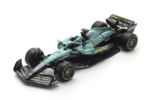 Fórmula 1 Aston Martin Aramco F1 Team AMR25 Lance Stroll GP EUA 2025 1:64 Spark