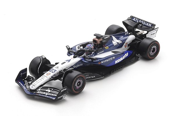 Fórmula 1 Williams Racing FW47 Alexander Albon GP EUA 2025 1:64 Spark