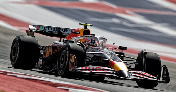 Fórmula 1 Racing Bulls VCARB 02 Visa Cash App Isack Hadjar GP EUA 2025 1:18 Spark