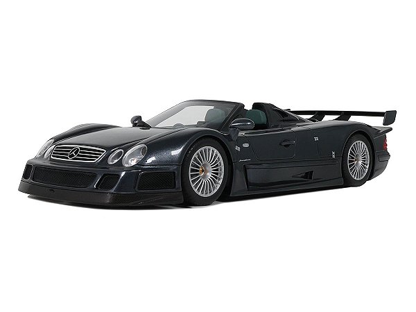 *** PRÉ-VENDA *** Mercedes Benz CLK-GTR Roadster 1999 1:18 GT Spirit Grafite