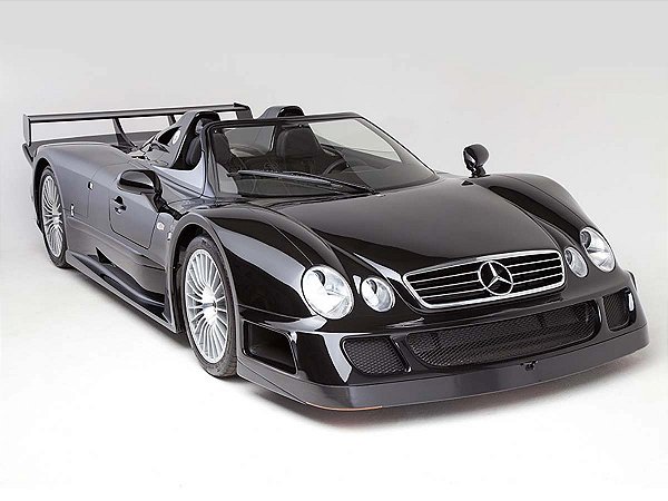 Mercedes Benz CLK-GTR Roadster 1999 1:18 GT Spirit Grafite