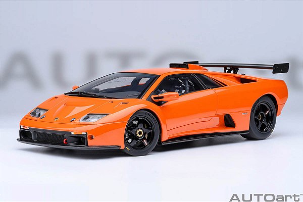Lamborghini Diablo GT-R 1:18 Autoart Laranja