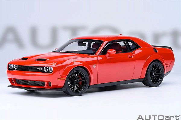*** PRÉ-VENDA *** Dodge Challenger SRT Jailbreak 2022 1:18 Autoart Vermelho