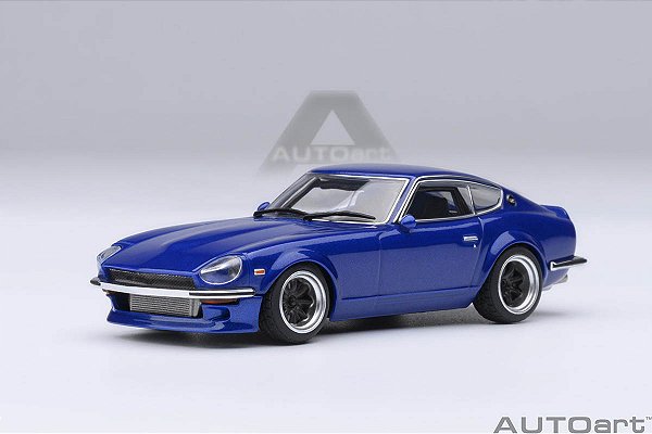 Nissan Fairlady Z Wangan Midnight AKUMA no Z (Comic #4 Version) 1:64 Autoart Azul