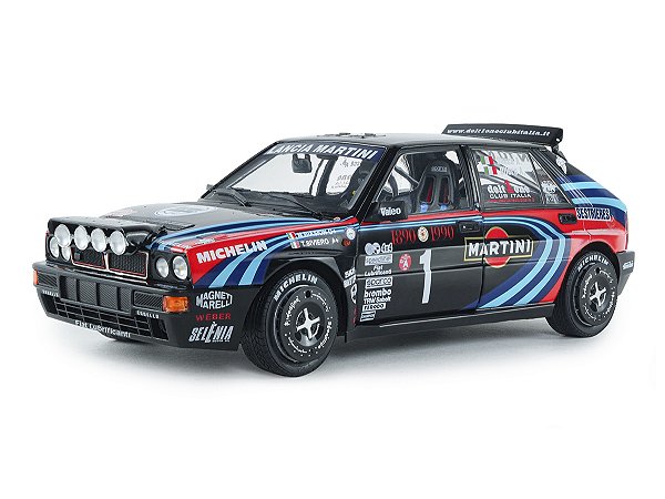 Lancia Delta HF Integrale Tribute Rallye Monte Carlo 1990 1:18 Solido