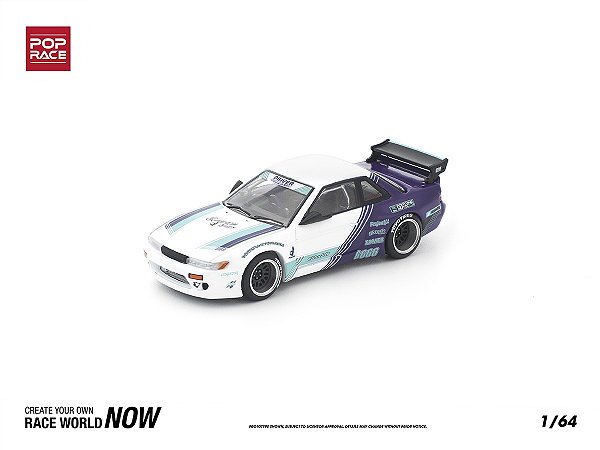 Nissan Silvia S13 Pandem Body Kit 1:64 POP RACE