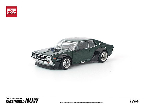 Laurel C130 1:64 POP RACE Verde