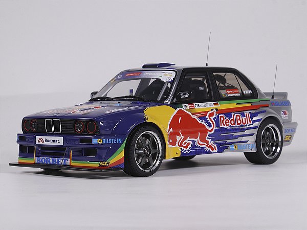 BMW E30 V8 Red Bull Drift 1:18 OttOmobile