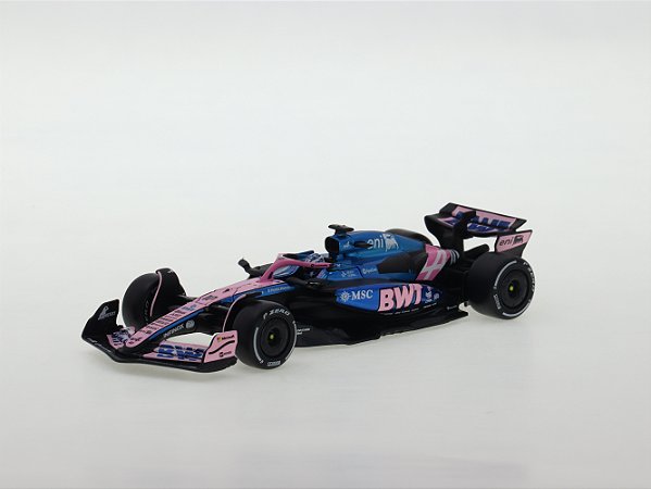 Fórmula 1 Alpine A525 Pierre Gasly 2025 1:43 Bburago c/ Display e Piloto