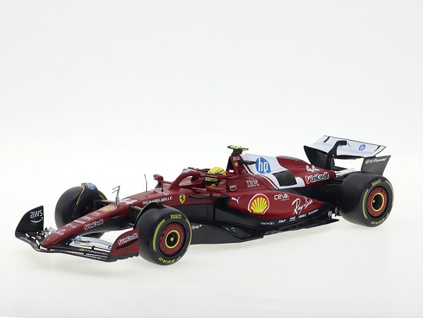 Fórmula 1 Ferrari SF-25 2025 Lewis Hamilton 1:18 Bburago