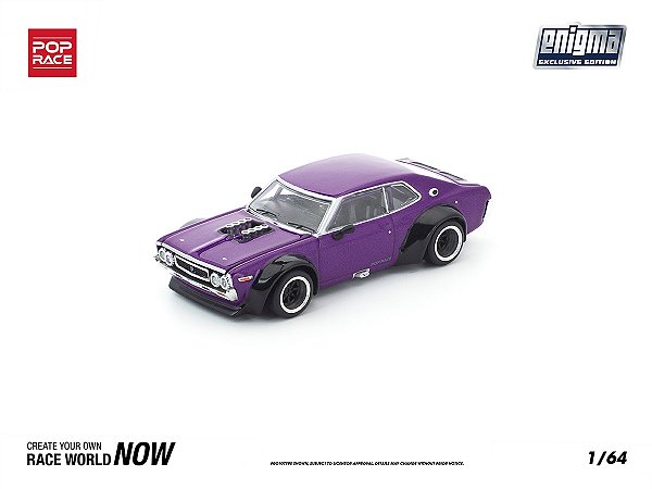 Pandem LAUREL C130 ENIGMA 1:64 POP RACE Purple