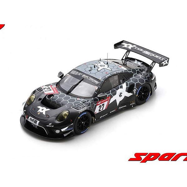 Porsche 911 GT3 R Toksport WRT 24Hs Nürburgring 2022 1:18 Spark