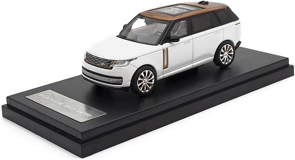 Land Rover Range Rover 1:64 LCD Models Branco